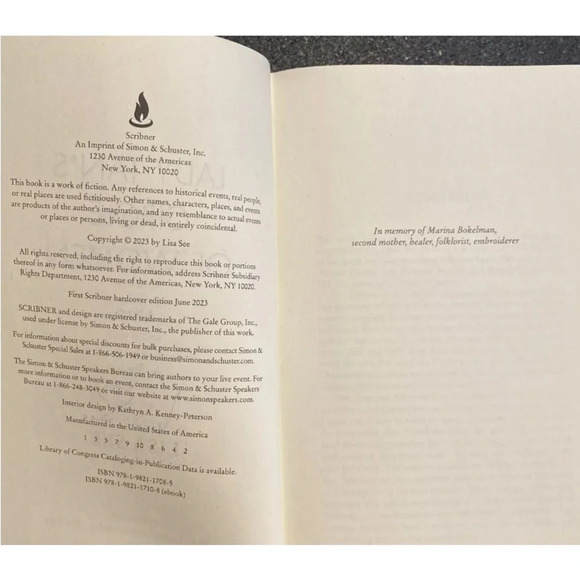 Lady Tan's Circle Of Women by Lisa See SIGNED (2023, Hardcover) No cover - Picture 4 of 5